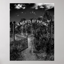 Caballeros de la puerta de los Pythias Poster