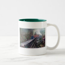 Caballete de Dollarhide, ruta de Shasta, el Pacífi Tazas