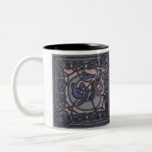 Caballo bordado Celtic Taza