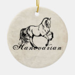 Caballo de Hanovarian Ornamento Para Reyes Magos