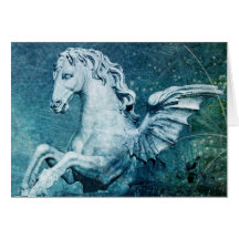Caballo de la fuente del Trevi Tarjetas