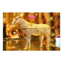 caballo de oro fotos