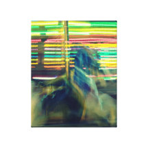 Caballo del fantasma impresion en lona