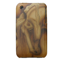 Caballo del Viejo Mundo Case-Mate iPhone 3 Protector