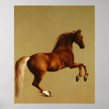 CABALLO ROJO POSTER