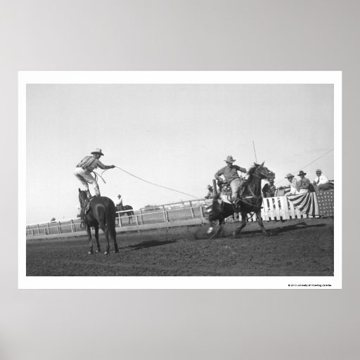 Caballo Roping Impresiones