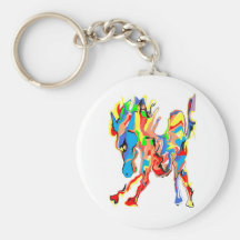 CABALLO SALVAJE LLAVERO