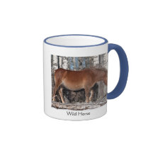 Caballo salvaje taza de café