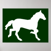 caballo simple impresiones