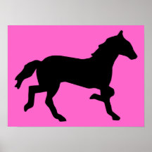 caballo simple poster