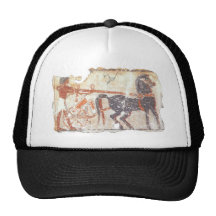 Caballo y carro gorras de camionero