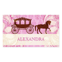 Caballo y carro - texto de encargo del boda plantillas de tarjeta de negocio