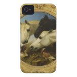 Caballo y paloma de la obra maestra que pintan los Case-Mate iPhone 4 cárcasas