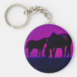 Caballo y potra llavero