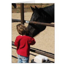Caballos contra tiranizar - Parenting del vaquero Felicitación