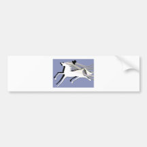 Caballos del boda etiqueta de parachoque