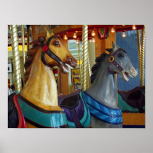 Caballos del carrusel impresiones