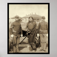 Caballos Oglala SD indio 1891 de la abundancia Impresiones