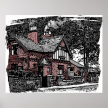 Cabaña inglesa poster