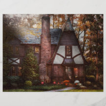 Cabaña - Westfield, NJ - un lugar a retirarse Tarjetas Publicitarias