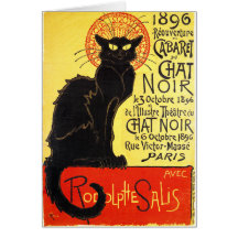 Cabaret du Chat Noir, Steinlen Felicitaciones