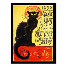 Cabaret du Chat Noir, Steinlen Postal