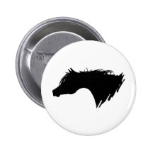 Cabeza de caballo árabe pin