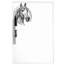 Cabeza de caballo y zapato del caballo pizarras  