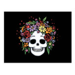 Cabeza de flor tarjeta postal