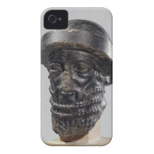 Cabeza de un rey, posiblemente Hammurabi, rey de B iPhone 4 Case-Mate Fundas