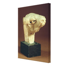 Cabeza del camello de la terracota, Mohenjodaro, 2 Lienzo Envuelto Para Galerias