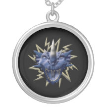 Cabeza del dragón - azul grimpola