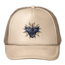Cabeza del dragón - azul gorra
