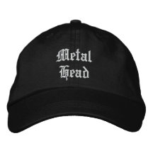 Cabeza del metal gorra de béisbol