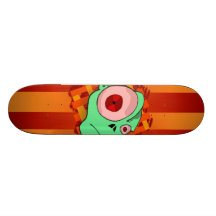 Cabeza del zombi tablas de skate