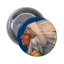 Cabeza india pin