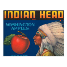 Cabeza india postal