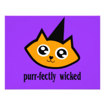 cabeza purrfectly traviesa del gatito invitacion personal 