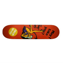 CABEZAS DULCES #HG-ROJAS PATINETA PERSONALIZADA