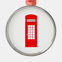 Cabina de teléfono británica ornato