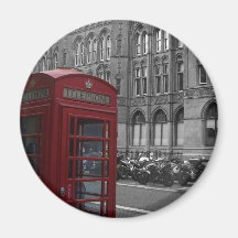 Cabina de teléfono de Londres Iman De Nevera