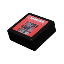 Cabina de teléfonos roja de Londres Cajas De Joyas