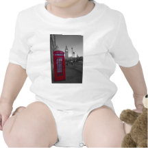 Cabina de teléfonos roja de Londres Camisetas