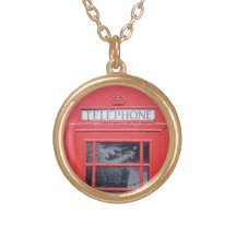 Cabina de teléfonos roja de Londres Colgantes Personalizados