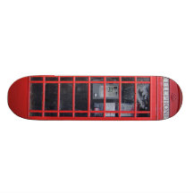 Cabina de teléfonos roja de Londres Tabla De Skate