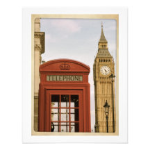 Cabina de teléfonos y torre de Big Ben Comunicados Personales