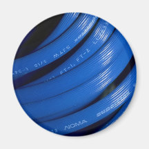 Cable de extensión azul imán para frigorífico