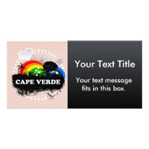 Cabo Verde con sabor a fruta lindo Tarjeta Fotografica Personalizada