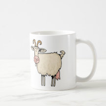 cabra de la niñera tazas de café
