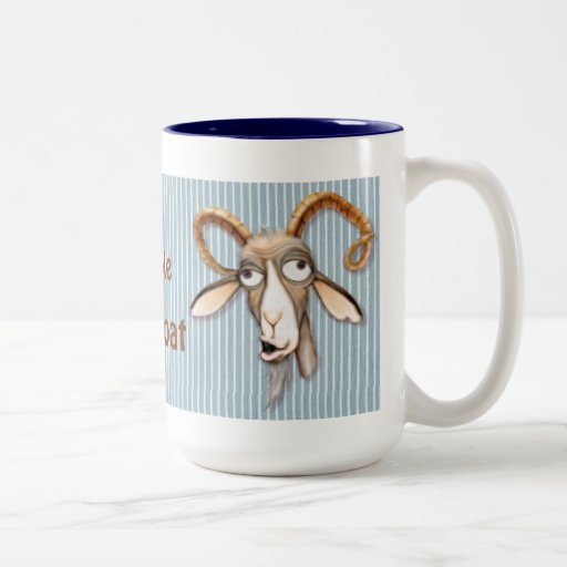 Cabra vieja adorable - personalizar tazas